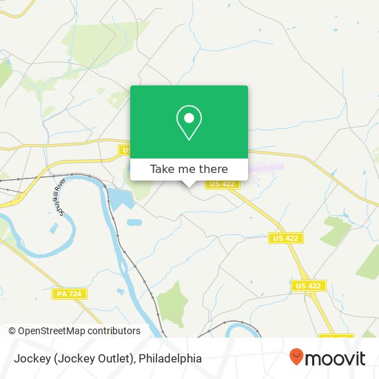 Jockey (Jockey Outlet) map