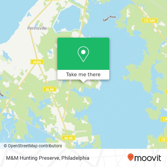 M&M Hunting Preserve map