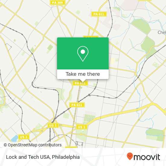 Mapa de Lock and Tech USA