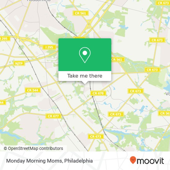 Monday Morning Moms map