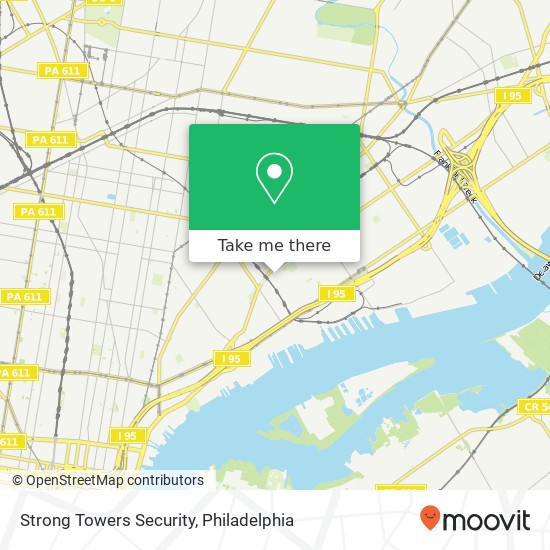 Mapa de Strong Towers Security