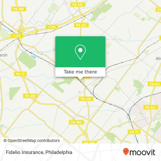 Fidelio Insurance map