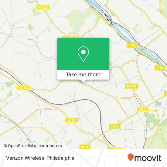 Verizon Wireless map