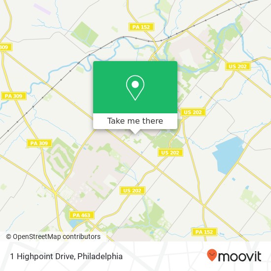 1 Highpoint Drive map