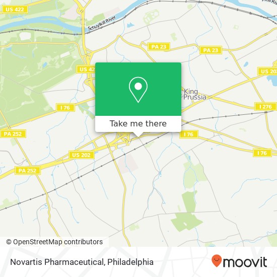 Novartis Pharmaceutical map