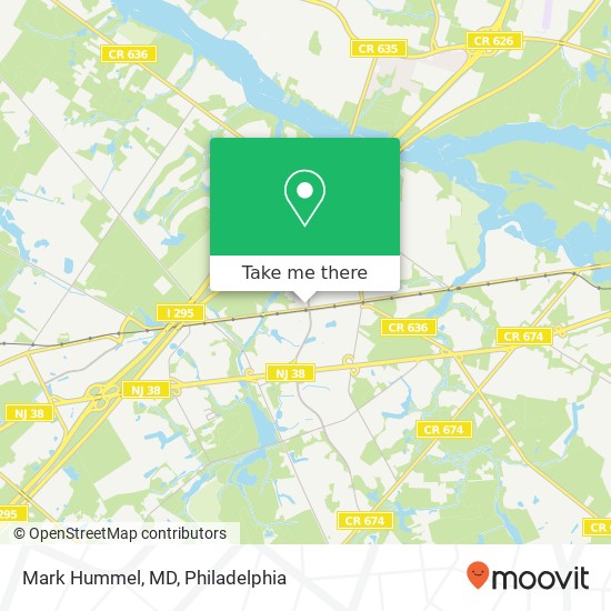 Mapa de Mark Hummel, MD