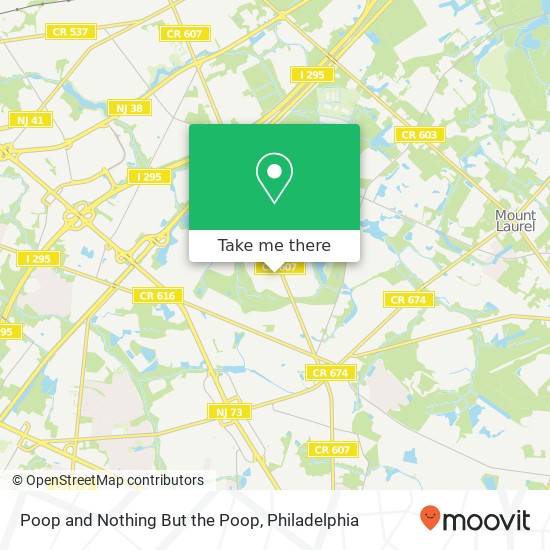 Mapa de Poop and Nothing But the Poop