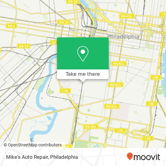 Mike's Auto Repair map