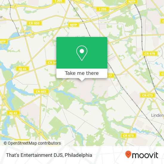 That's Entertainment DJS map