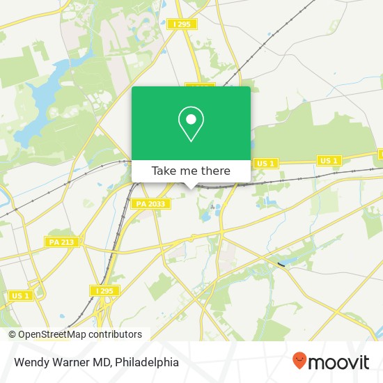 Wendy Warner MD map