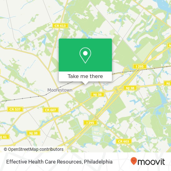 Effective Health Care Resources map