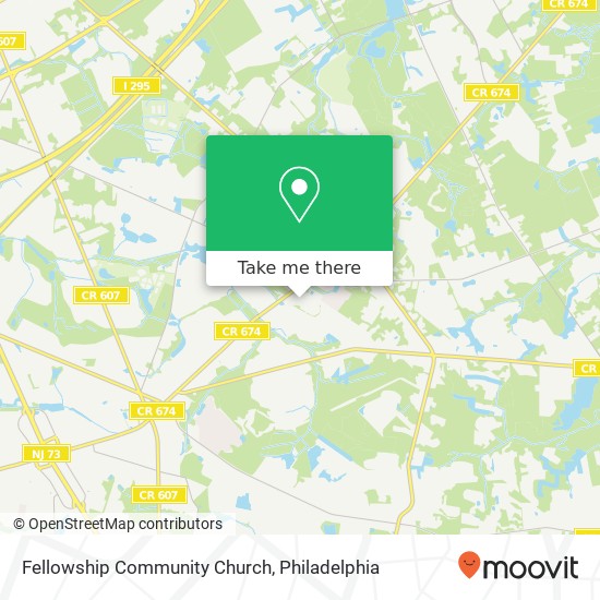 Mapa de Fellowship Community Church