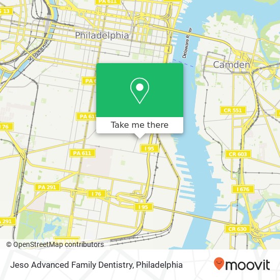 Jeso Advanced Family Dentistry map