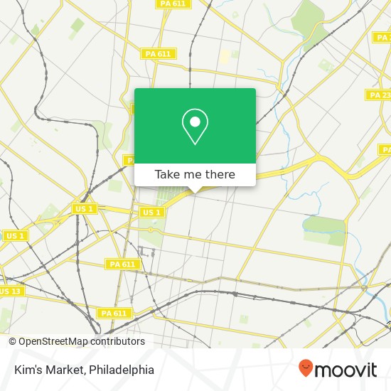 Kim's Market map
