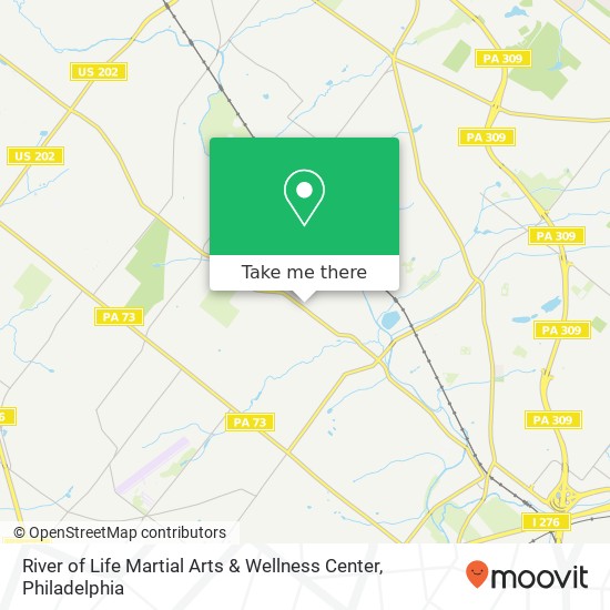 Mapa de River of Life Martial Arts & Wellness Center