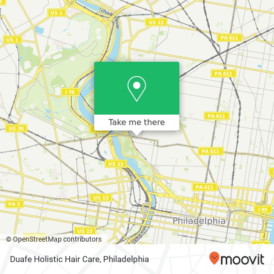 Duafe Holistic Hair Care map