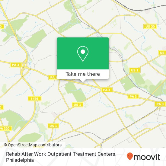 Mapa de Rehab After Work Outpatient Treatment Centers