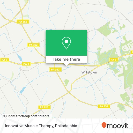 Innovative Muscle Therapy map