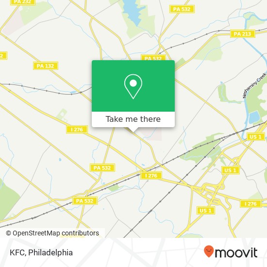 KFC map