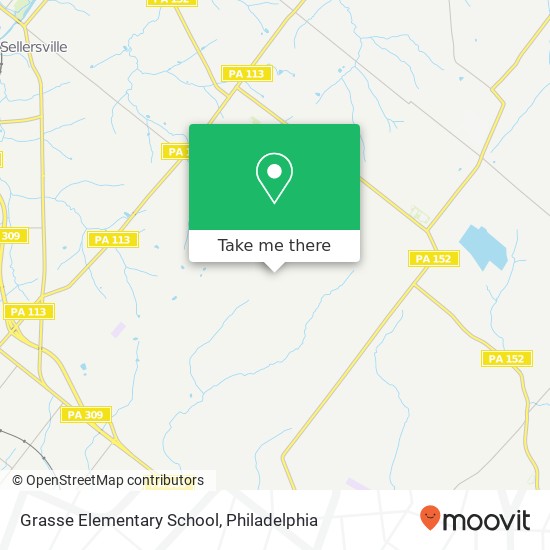 Mapa de Grasse Elementary School