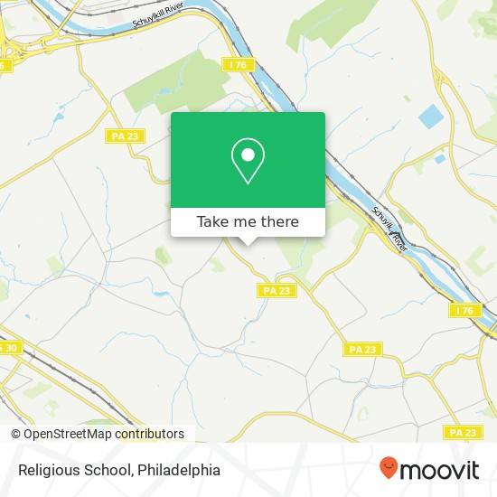 Mapa de Religious School