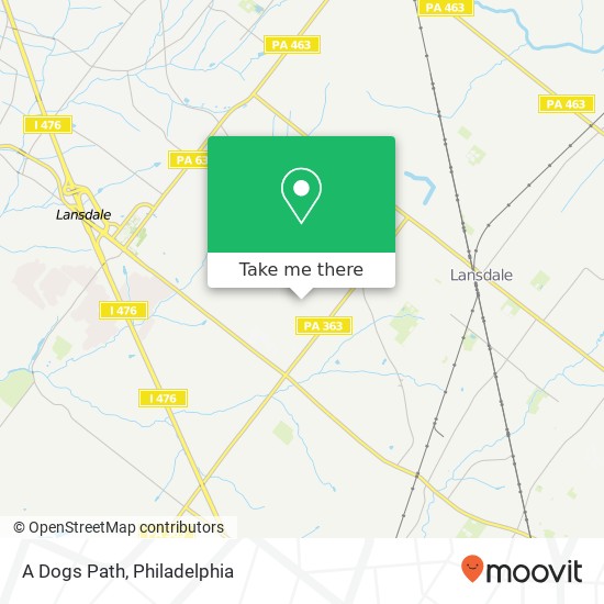 A Dogs Path map