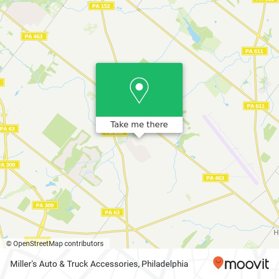 Miller's Auto & Truck Accessories map