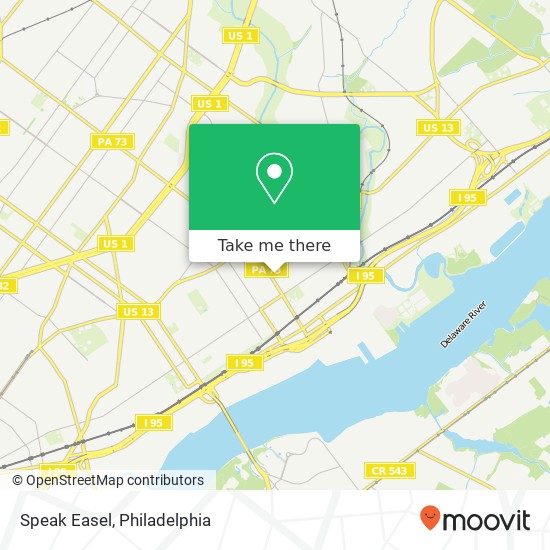 Mapa de Speak Easel