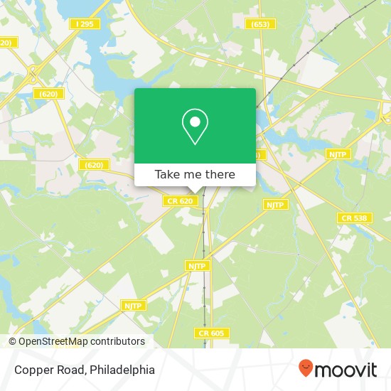 Mapa de Copper Road