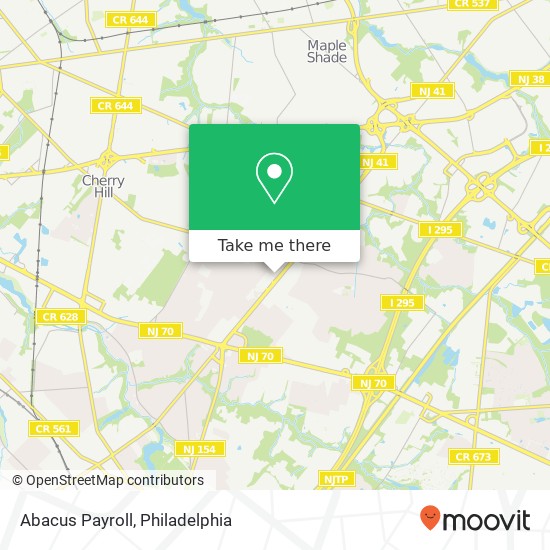 Mapa de Abacus Payroll