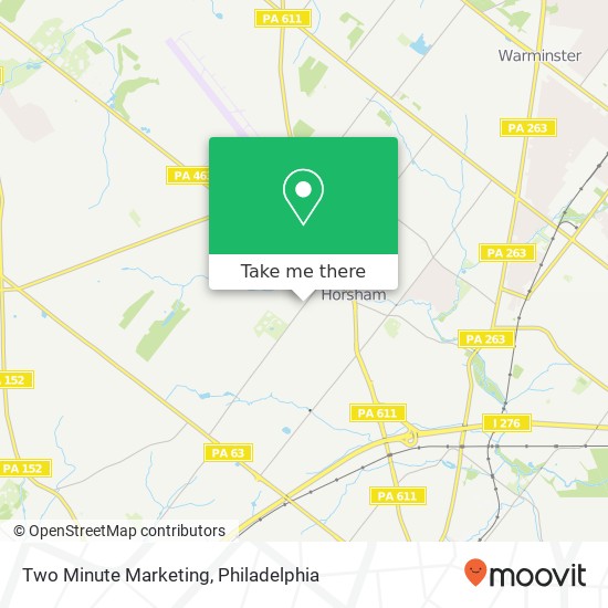 Two Minute Marketing map