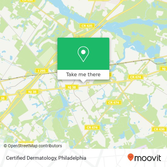 Certified Dermatology map