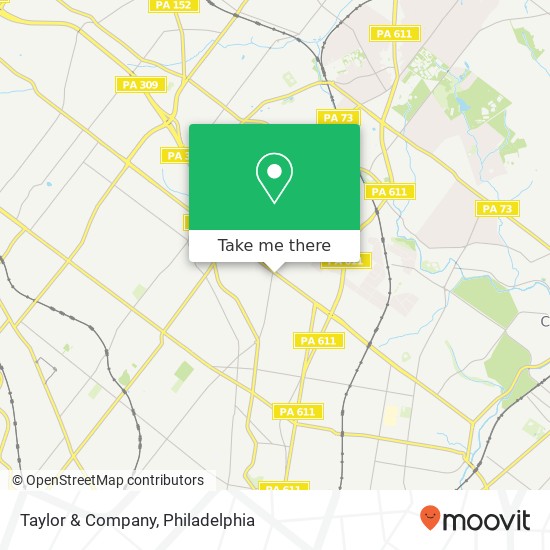 Taylor & Company map