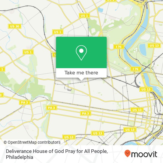 Mapa de Deliverance House of God Pray for All People