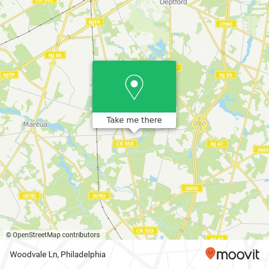 Mapa de Woodvale Ln