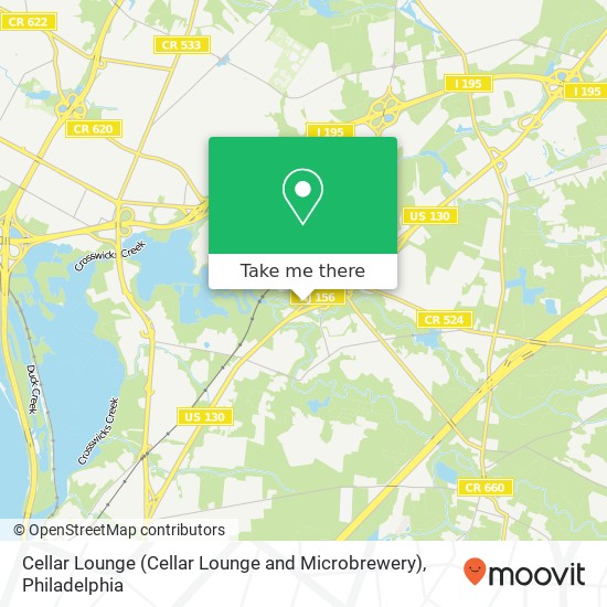 Cellar Lounge (Cellar Lounge and Microbrewery) map
