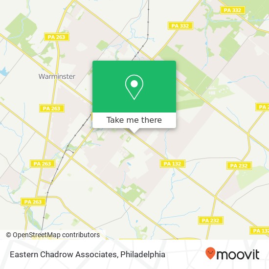 Eastern Chadrow Associates map
