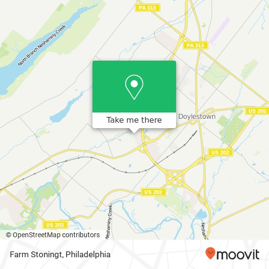 Farm Stoningt map