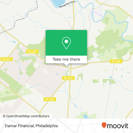 Damar Financial map