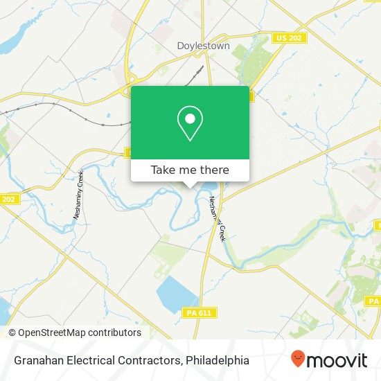 Mapa de Granahan Electrical Contractors