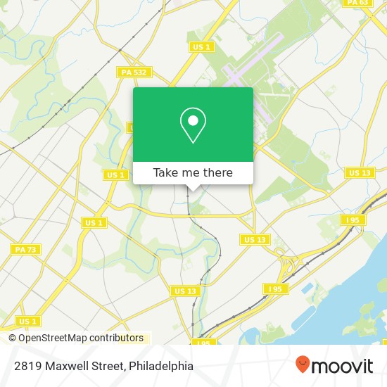 Mapa de 2819 Maxwell Street