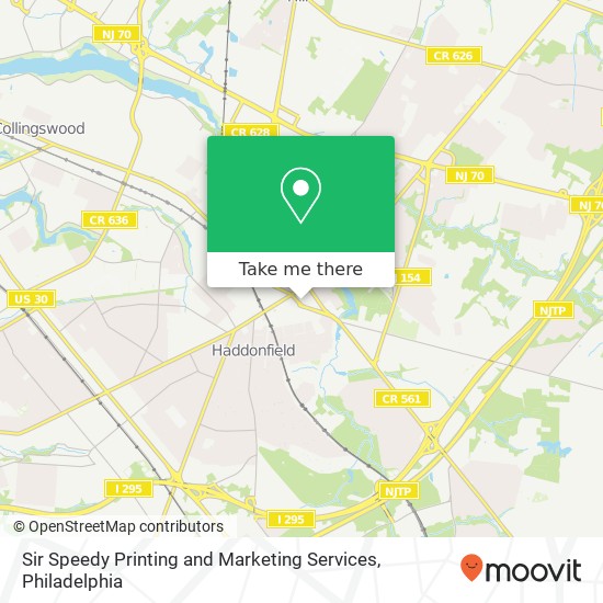 Sir Speedy Printing and Marketing Services map