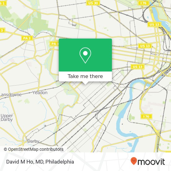 David M Ho, MD map