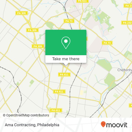 Ama Contracting map