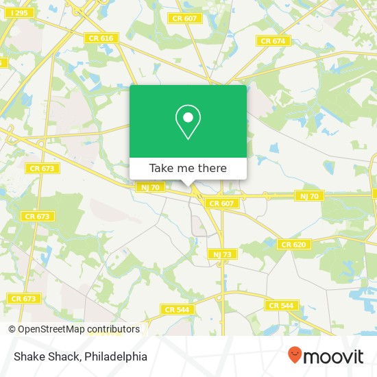 Shake Shack map