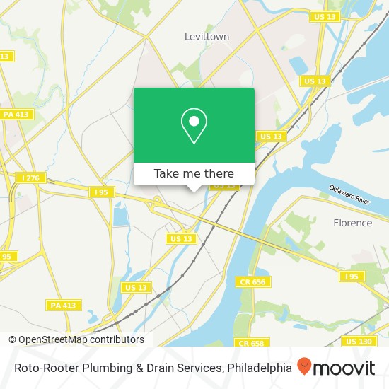 Roto-Rooter Plumbing & Drain Services map