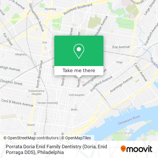 Porrata Doria Enid Family Dentistry (Doria, Enid Porraga DDS) map