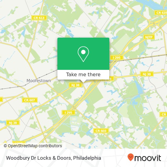 Mapa de Woodbury Dr Locks & Doors