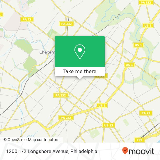 1200 1/2 Longshore Avenue map