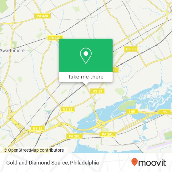 Mapa de Gold and Diamond Source